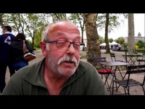 Un apiculteur décroche un essaim d'abeilles en plein centre-ville à Metz