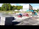 Après 3 jours de travaux, zoom sur le nouveau carrefour à Marange-Silvange sur la VR52