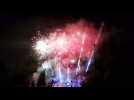 Sarreguemines : le final du feu d'artifice du 13 juillet