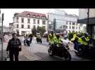 220 motards solidaires dans le centre-ville de Forbach