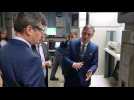 Longlaville : visite du préfet de Meurthe et Moselle Éric Freysselinard chez Glanzstoff