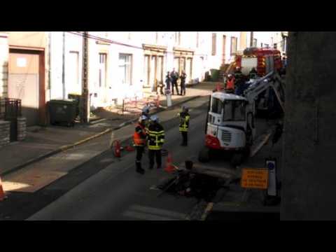 Fuite de gaz à Nilvange