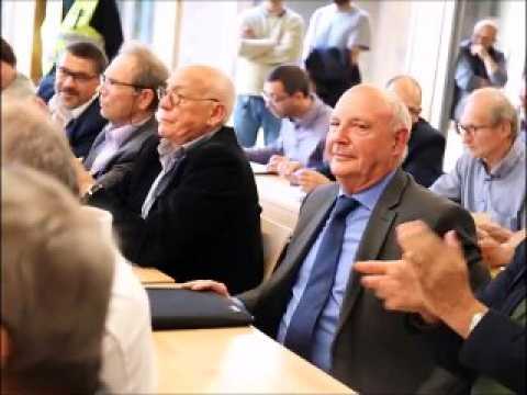 SYDEME. Élection du nouveau président Roland ROTH et le vice-président Pierre LANG