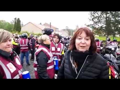 "Une rose,  un espoir"  : 240 motards au départ de Coin-sur-Seille