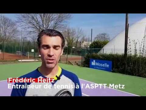Trois questions à Frédéric Heitz entraîneur de tennis à  l'ASPTT Metz