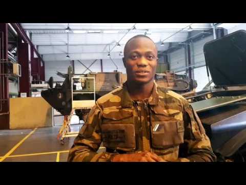 Vidéo. Caporal-chef André, 6e RMat de Woippy : « En quatre mois, on a remis en état 280 véhicules ! »