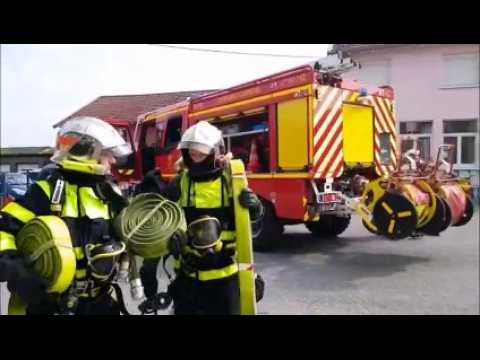Hussigny Godbgrange : l'école évacuée pour un impressionnant exercice des pompiers