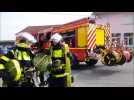 Hussigny Godbgrange : l'école évacuée pour un impressionnant exercice des pompiers