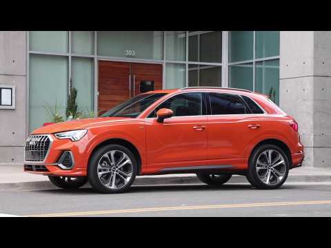 2019 Audi Q3 in Orange Lava Driving Video