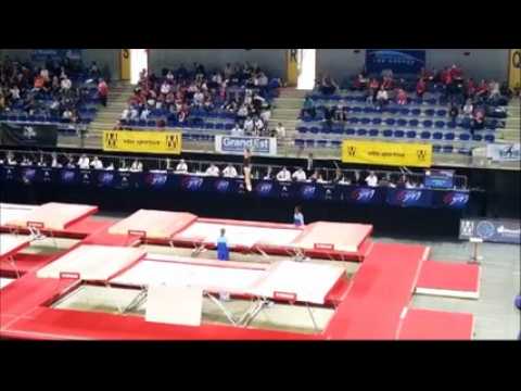 Championnats de France de trampoline : virtuosité au sol et dans les airs aux Arènes de Metz