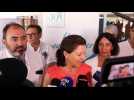 Agnès Buzyn, ministre de la santé, en visite à l’hôpital de Mercy à Metz pour le plan canicule