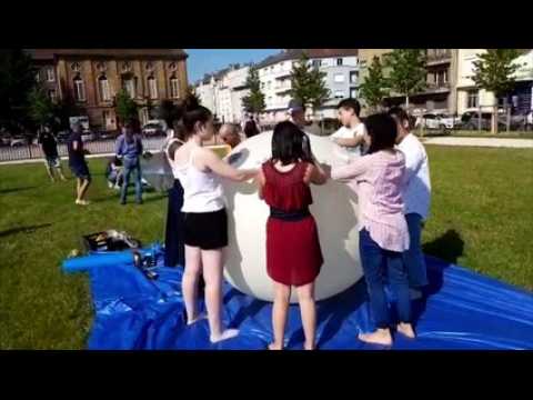 Thionville : lancement d'un ballon atmosphérique par des élèves scientifiques du lycée Charlemagne