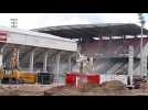 FC Metz : la démolition de la tribune Sud du stade Saint-Symphorien se poursuit