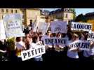 Manifestation du secteur de la petite enfance à Metz : les bébés ne sont pas des sardines