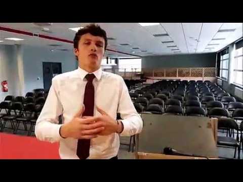 Matthieu Tarczynski, à l'initiative de la venue de François Hollande au lycée Charles Jully de Saint Avold