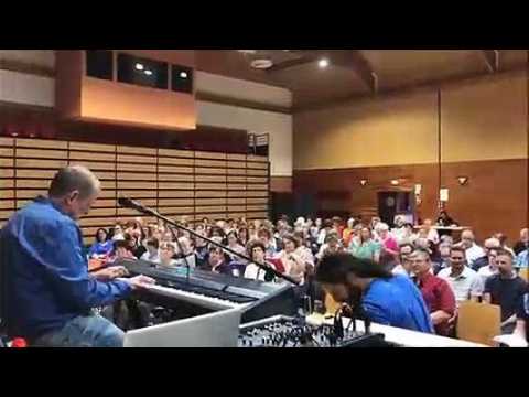 Répétition des 2 000 choristes à Grosbliederstroff