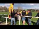 Football (Comme chez les pros en District). Courcelles-Chaussy - Faulquemont-Créhange : la joie des joueurs de l'USCC avec le public