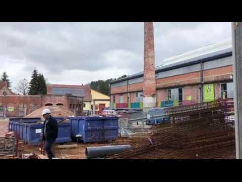 Meisenthal : chantier titanesque sur le site de la Halle verrière 12 M€ de travaux