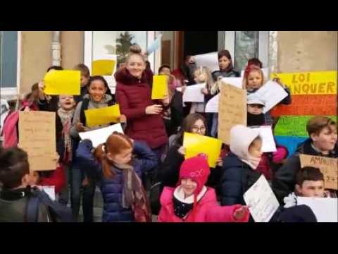 Valleroy : les parents d'élèves manifestent contre la loi Blanquer