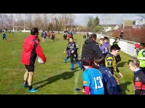Marc Lièvremont, ancien sélectionneur du XV de France, conseille les jeunes rugbymen mosellans