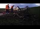 Moselle Nord : gros coup de vent sur la D956 - Label : Le Républicain Lorrain - Category : News