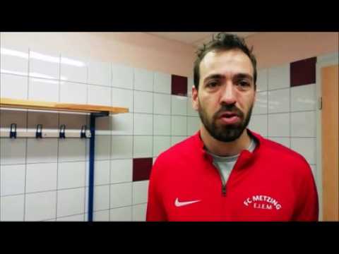 Réaction du capitaine du FC Metzing à l'issue du match, Cyril Marx