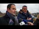 Beno&icirc;t Hamon en campagne &agrave; Hayange - Label : Le Républicain Lorrain - Category : News