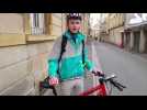 Kevin, jeune livreur messin &agrave; v&eacute;lo, lance une p&eacute;tition pour la r&eacute;glementation de son activit&eacute; - Label : Le Républicain Lorrain - Category : News