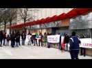 La communaut&eacute; soudanaise de Metz manifeste devant les Galeries Lafayette contre le r&eacute;gime d'Omar El B&eacute;chir - Label : Le Républicain Lorrain - Category : News