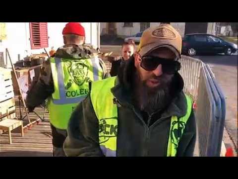 Baronville : les gilets jaunes fêtent les 3 mois du mouvement
