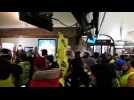 Les Gilets jaunes envahissent la gare de Metz