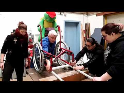 Les jeunes fabriquent leurs caisses à savon à Farébersviller