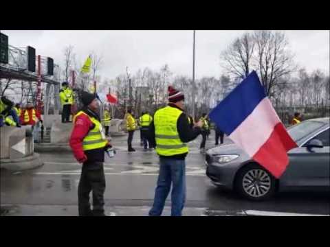 Saint-Avold : Les Gilets jaunes ont levé les barrières de péage de l’A4