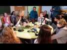 Stiring-Wendel : Patricia Kaas en visite dans l'école de son enfance