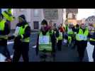 Les gilets jaunes défilent dans les rues de Sarrebourg