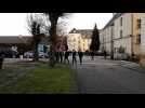 Christophe Castaner passe les troupes en revue