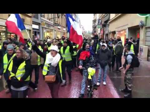 250 Gilets jaunes pour l’acte VIII à Metz
