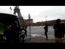 Arriv&eacute;e &agrave; Paris : les gilets ne sont pas sortis pour rester discret. - Label : Le Républicain Lorrain - Category : News