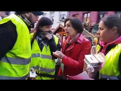 Sarreguemines : l'inauguration du marché de Noël perturbée par les gilets jaunes