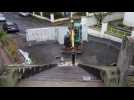 Longwy : l&rsquo;escalier Montesquieu d&eacute;truit - Label : Le Républicain Lorrain - Category : News