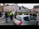 Les gilets jaunes continuent le blocage à Thionville