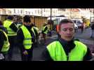 Les Gilets jaunes mobilisés sur le marché de Sarrebourg ce matin