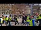 Gilets jaunes à Metz, le cortège se met en route