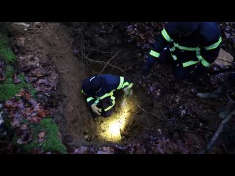 Le chien disparu sous terre n'a pas été retrouvé