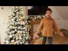 Sarreguemines : Clara chante Noël à la télé locale
