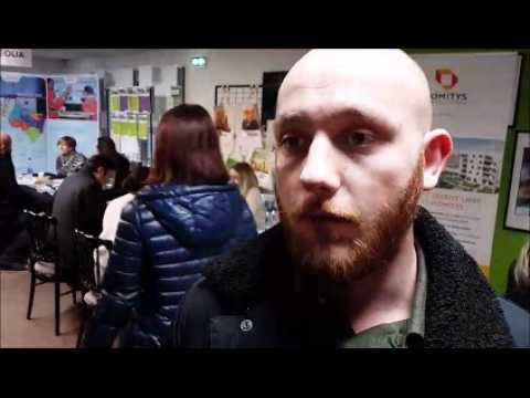 5ème forum de l’emploi au stade Saint-Symphorien : Nicolas Cipicchia, 26 ans, à la recherche d’un emploi dans le tourisme.