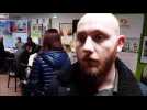5ème forum de l’emploi au stade Saint-Symphorien : Nicolas Cipicchia, 26 ans, à la recherche d’un emploi dans le tourisme.