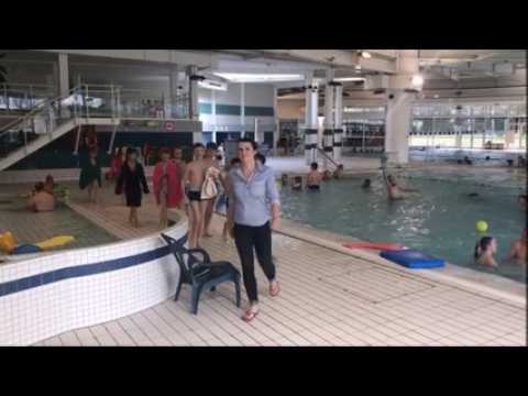 Sarrebourg : le conseil municipal des enfants dans les entrailles de la piscine