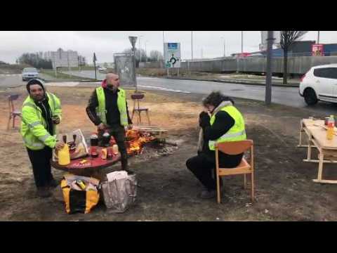 Les Gilets jaunes toujours présents à Phalsbourg