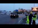 Gilets jaunes: le rond-point de Hambach évacué ce matin par une cinquantaine de gendarmes